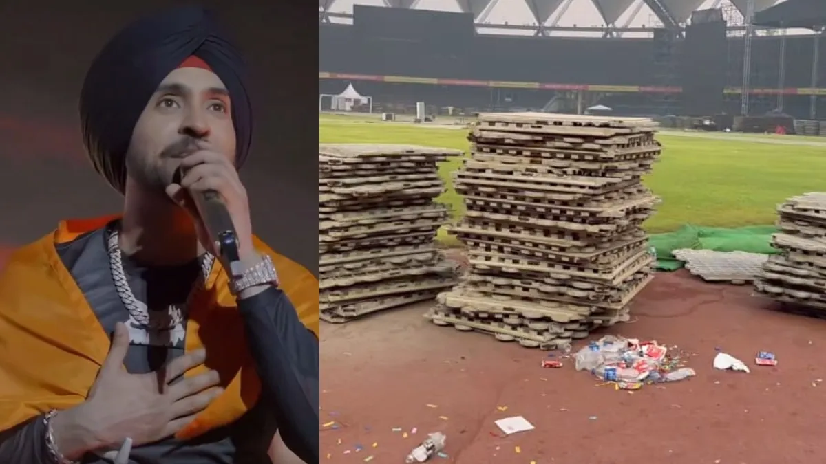 Diljit Dosanjh show in Delhi JLN stadium