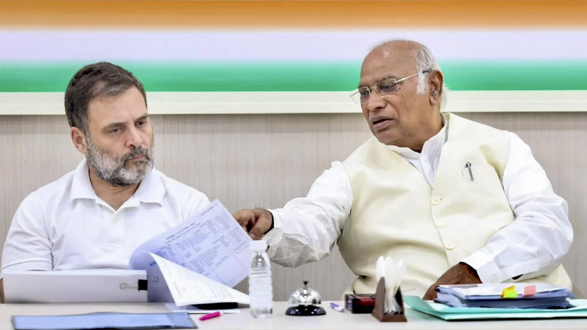 राहुल गांधी, मल्लिकार्जुन खड़गे