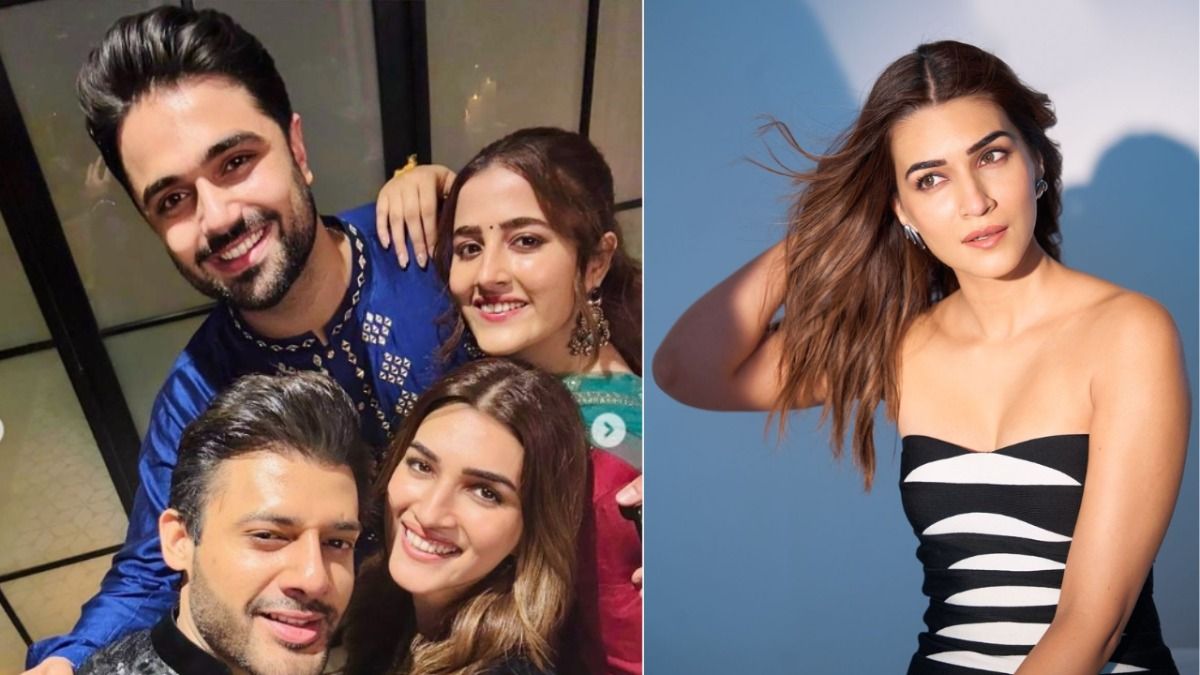 कृति सेनन पहली बार अपने बॉयफ्रेंड के साथ स्पॉट हुई हैं.