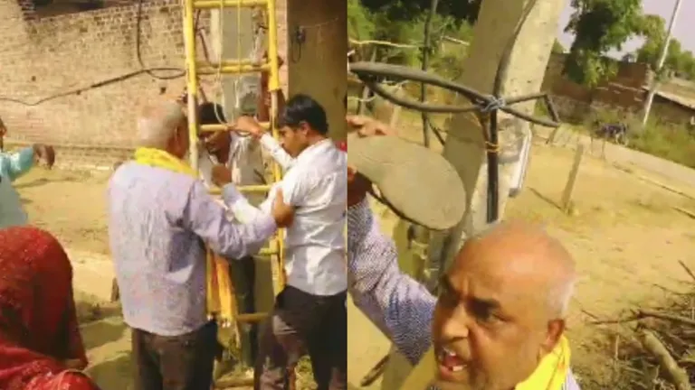 बिजली अधिकारी के कान में MLA ने ऐसा क्या कहा, फोन काटते ही लाइनमैन की चप्पलों से कर दी पिटाई jhalawar