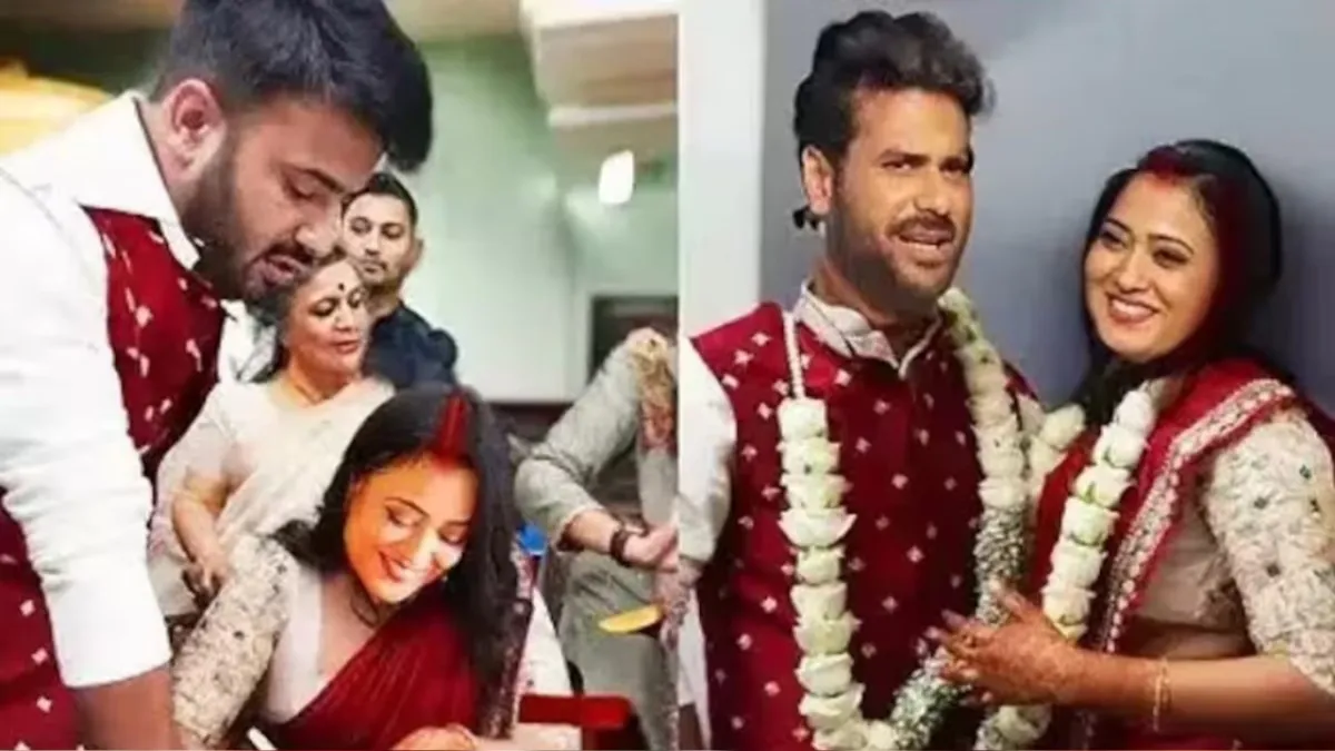 श्वेता तिवारी ने की तीसरी शादी, सामने आईं तस्वीरें.