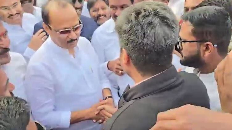 Ajit Pawar and Rohit Pawar