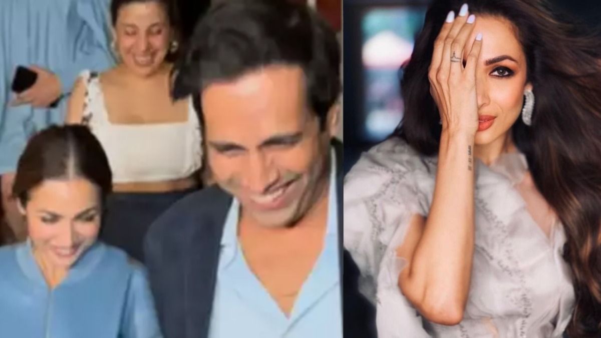 मलाइका अरोड़ा मिस्ट्री मैन के साथ नजर आईं.