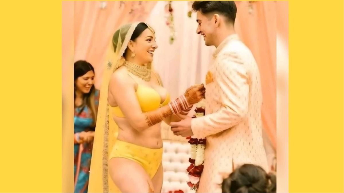 Fact Check: लखनऊ की लड़की ने शादी में पहनी 'बनारसी बिकनी', वायरल दावा कितना सच? NewsTak