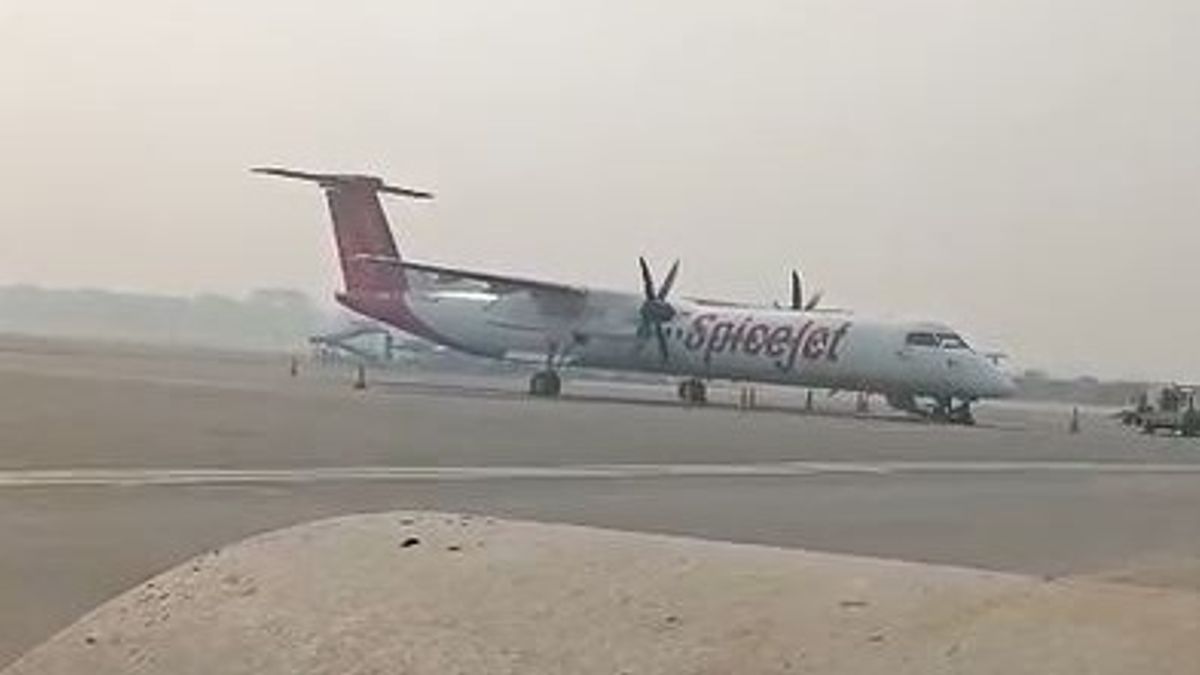 पटना एयरपोर्ट पर फ्लाइट की इमेरजेंसी लैंडिंग, पायलट की सूझबूझ से सुरक्षित बचे यात्री NewsTak