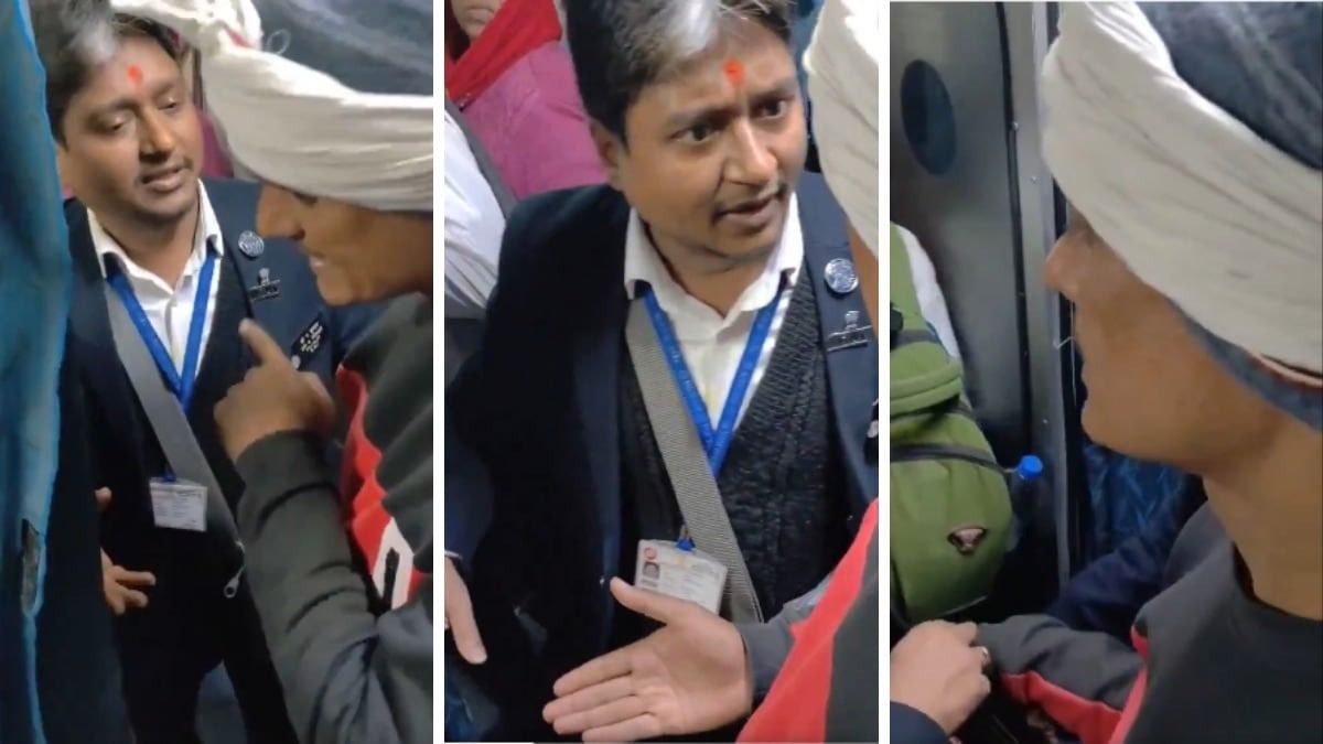 पगड़ी पहने सीट पर बैठा था शख्स, TTE ने मांगा टिकट तो बोला- 'अश्विनी वैष्णव से बात कराऊं क्या?' NewsTak
