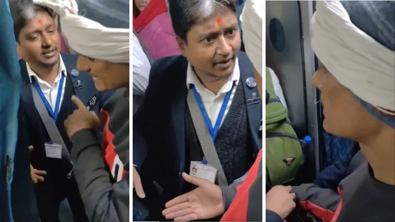 पगड़ी पहने सीट पर बैठा था शख्स, TTE ने मांगा टिकट तो बोला- 'अश्विनी वैष्णव से बात कराऊं क्या?' NewsTak