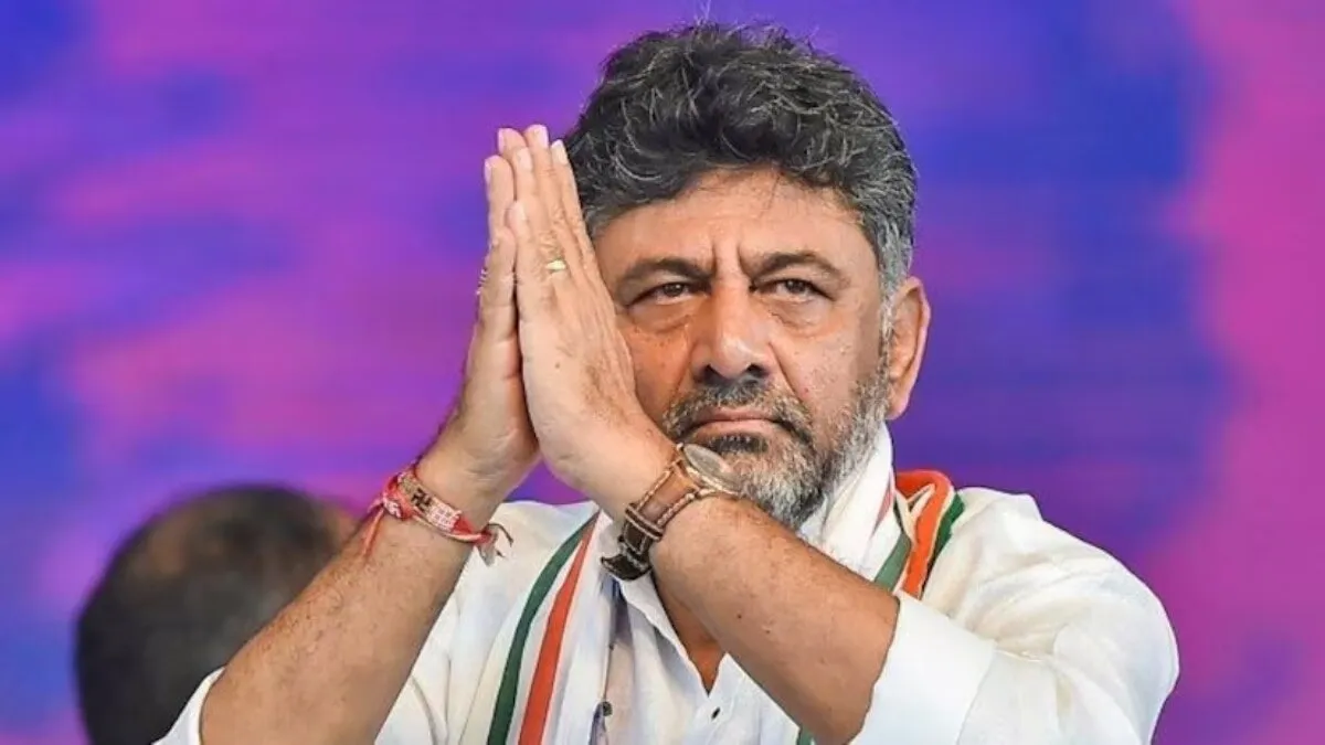 Karnataka's Deputy Chief Minister DK Shivakumar