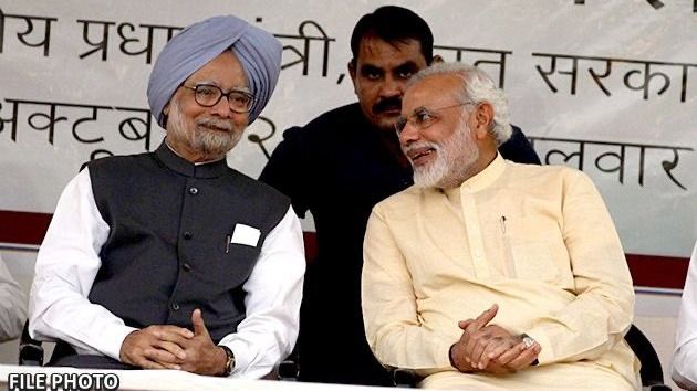 pm modi manmohan singh
