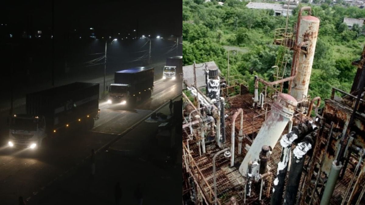 भोपाल गैस ट्रेजेडी: 41 साल क्यों पड़ा रहा 3,370 क्विंटल जहरीला कचरा, हजारों की जान लेने वाले वेस्ट से अब क्या था रिस्क? भोपाल में यूनियन कार्बाइड के जहरीले कचरे को भोपाल से ले जाया गया.