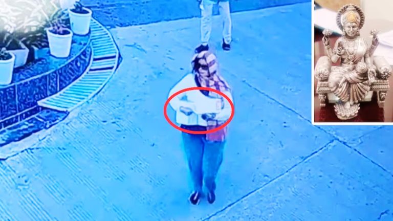 जींस-टॉप में काला चश्मा पहन लग्जरी कार से उतरी... फिर मंदिर में किया ऐसा काम कि देखने वालों के उड़ गए होश भोपाल में एक महिला फिजियोथेरेपिस्ट को मंदिर से मूर्ति चोरी के आरोप में गिरफ्तार किया गया.