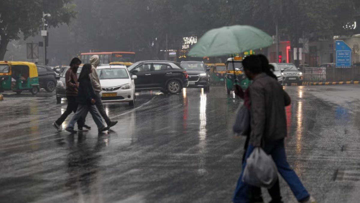 दिल्ली मौसम, बारिश