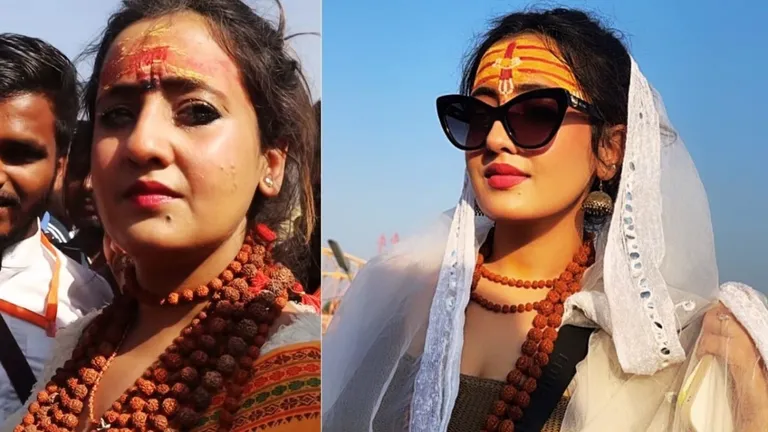 महाकुंभ: खूबसूरत एयरहोस्टेस साध्वी बनने की राह पर, हर्षा रिछारिया के लिए कह दी ये बात NewsTak