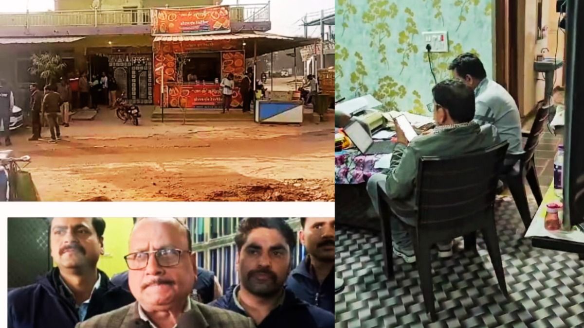 मध्य प्रदेश में परिवहन विभाग के सिपाही के बाद करोड़पति टीचर पकड़ा गया.