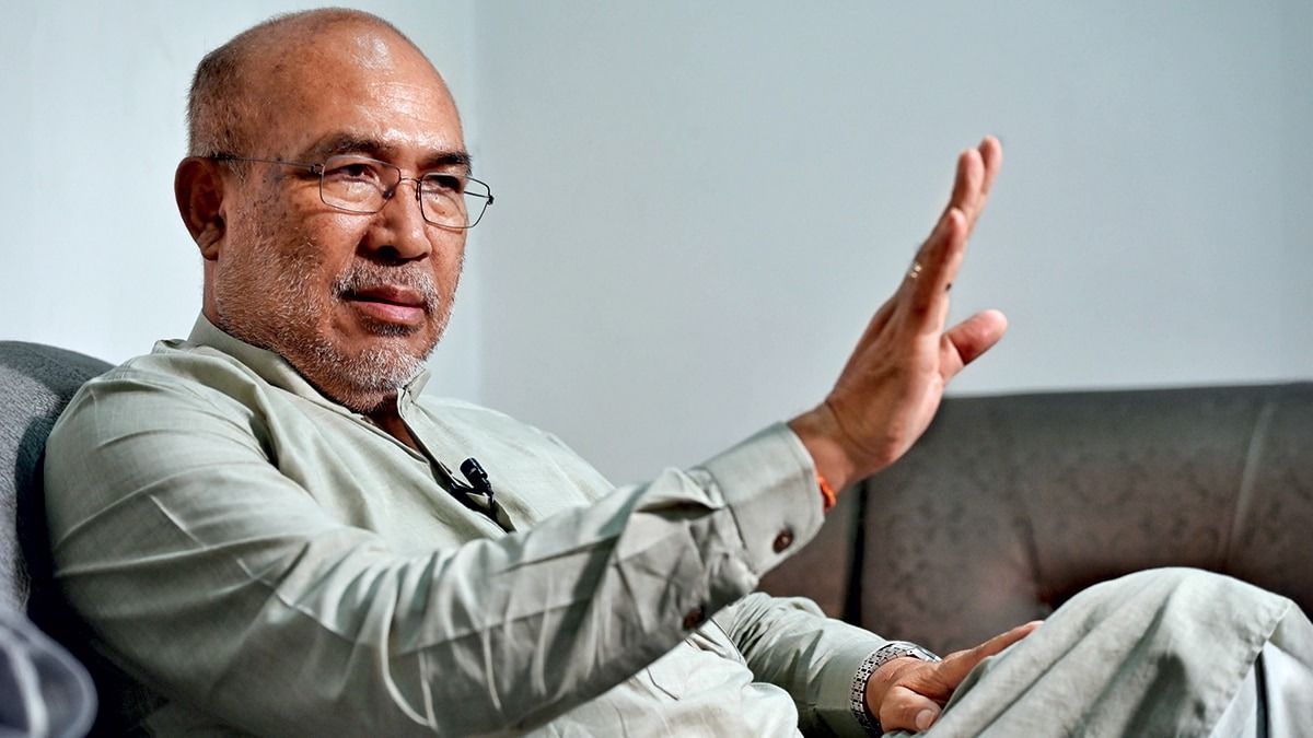 मणिपुर में लगा राष्ट्रपति शासन; विरोध के बाद अमित शाह से मिले थे CM बीरेन सिंह, फिर दिया था इस्तीफा मणिपुर के मुख्यमंत्री एन. बीरेन सिंह