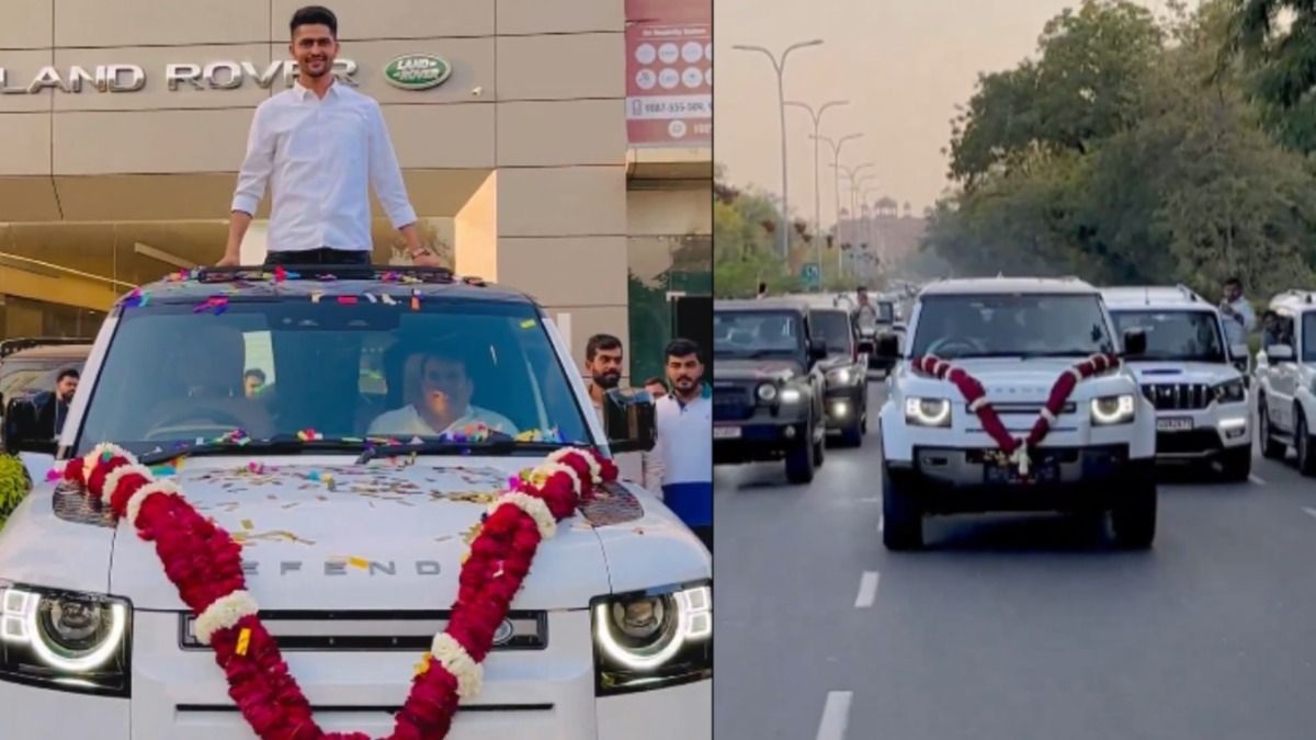 चर्चाओं में छाई छात्रनेता निर्मल चौधरी की नई Defender, लोग बोले- 'विधायकी से पहले के जरूरी इंतजाम' Nirmal Chaudhary Defender