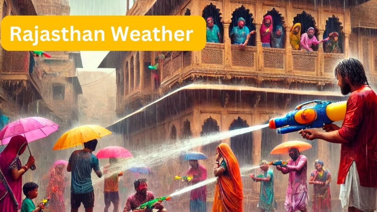 Rajasthan weather update: राजस्थान में मौसम डालेगा होली के रंग में खलल, जयपुर, भरतपुर संभाग में होगी बारिश तस्वीर: AI