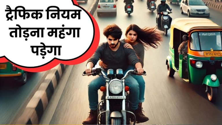 new motor vehicle fines 2025 : अब ट्रैफिक Rule तोड़ा तो 10 गुना भरना पड़ेगा फाइन, खानी होगी जेल की हवा NewsTak