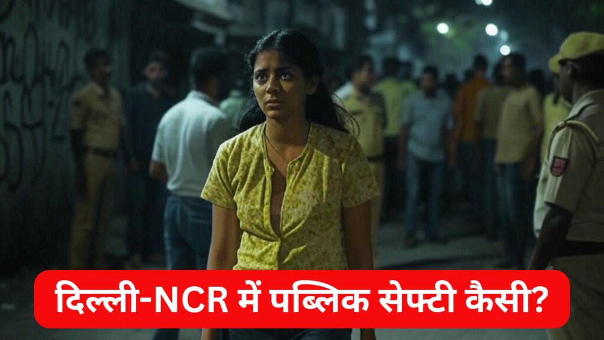 क्या हम सच में सुरक्षित हैं? दिल्ली-NCR में पब्लिक सेफ्टी के हालात बदतर, इंडिया टुडे सर्वे में चौंकाने वाले नतीजे देश में पब्लिक सेफ्टी के बुरे हाल हैं, सबसे खराब हालत उत्तर प्रदेश के हैं.