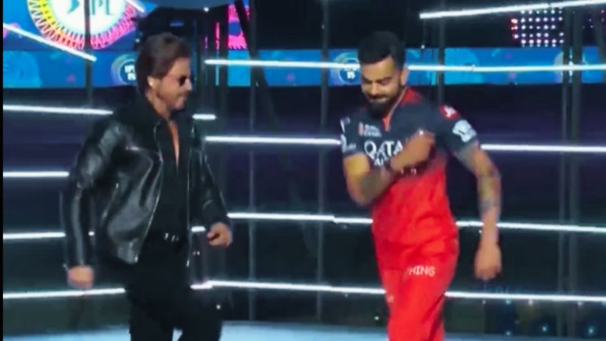 IPL 2025: विराट कोहली का ये डांस मिस तो नहीं किया, कोलकाता पर जीत से पहले शाहरुख के साथ हिला दिया मंच आईपीएल की ओपनिंग सेरेमनी में शाहरुख के साथ विराट का डांस वायरल.