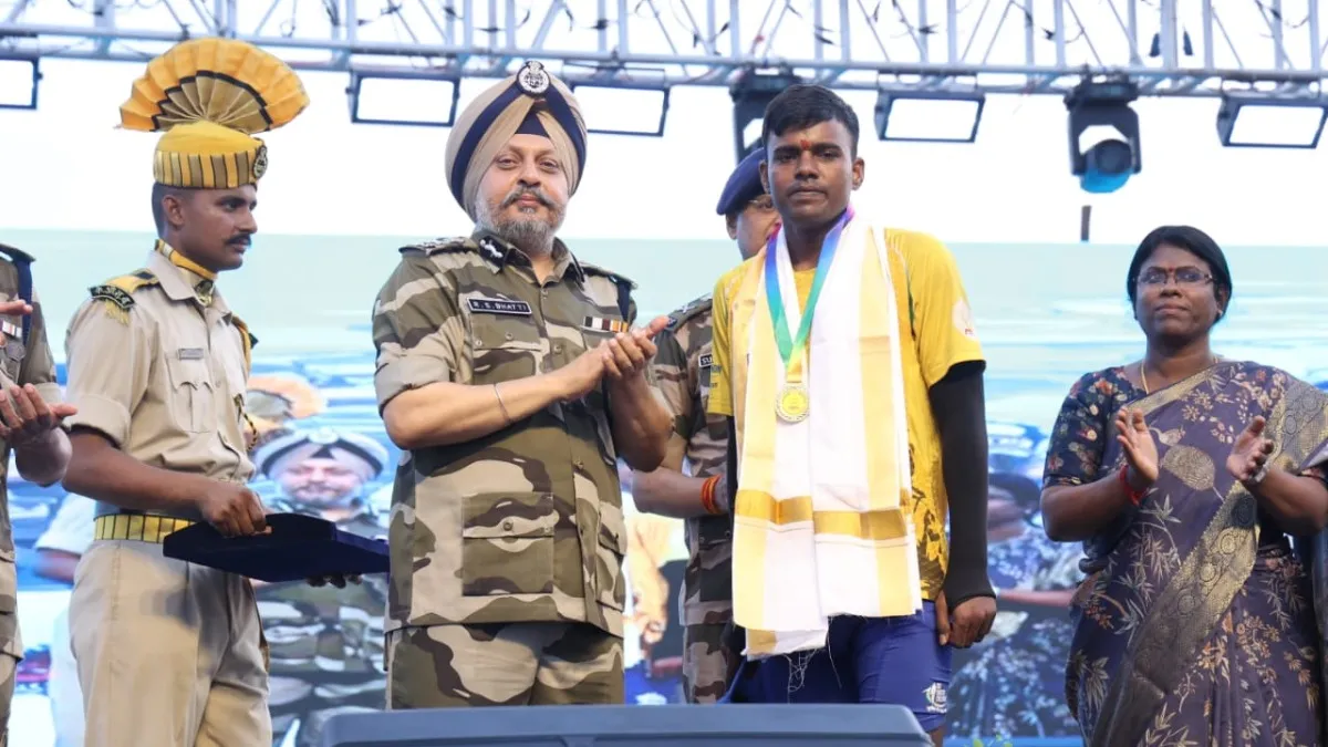 CISF’s ‘Great Indian Coastal Cyclothon’