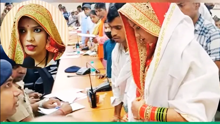 शादी के बाद नई-नवेली दुल्हन ने किया ये बड़ा काम, पति को लेकर सीधे SP के पास पहुंची; की ये चौंकाने वाली डिमांड! ग्वालियर में एक नई-नवेली दुल्हन अपने पति को लेकर एसपी के सामने पहुंच गई.