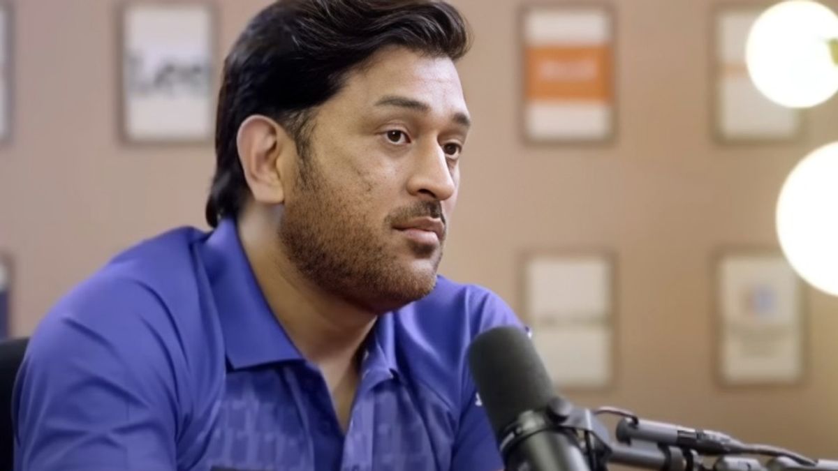 पॉडकास्ट में MS Dhoni ने जो कहा, वो सुनकर हेटर्स को लगा बड़ा झटका! फैंस भी हुए हैरान तस्वीर: स्क्रीनग्रैब