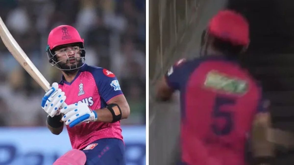 RR vs GT: मैदान पर हाई वोल्टेज ड्रामा, अंपायर के फैसले से आगबबूला हुए पराग ने गुस्से में तोड़ दिया बल्ला रियान पराग ने आउट दिए जाने के बाद भड़क गए.