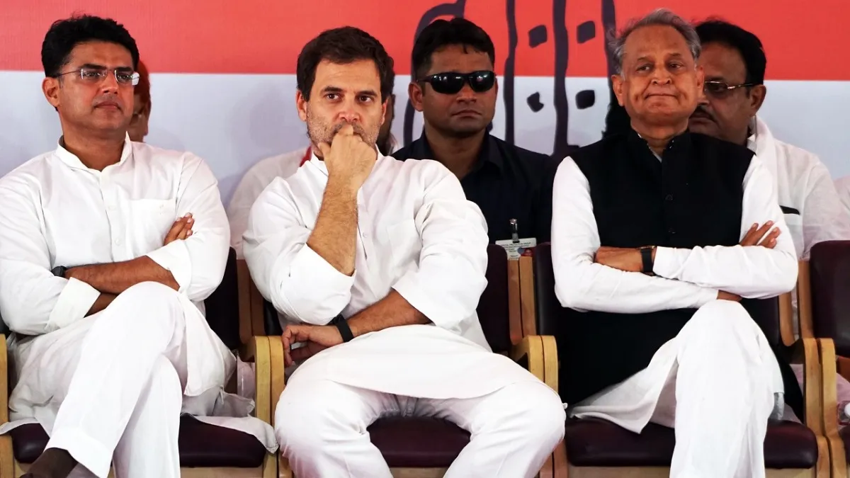 राहुल गांधी ने अहमदाबाद से लौटकर टटोली राजस्थान की नब्ज. 