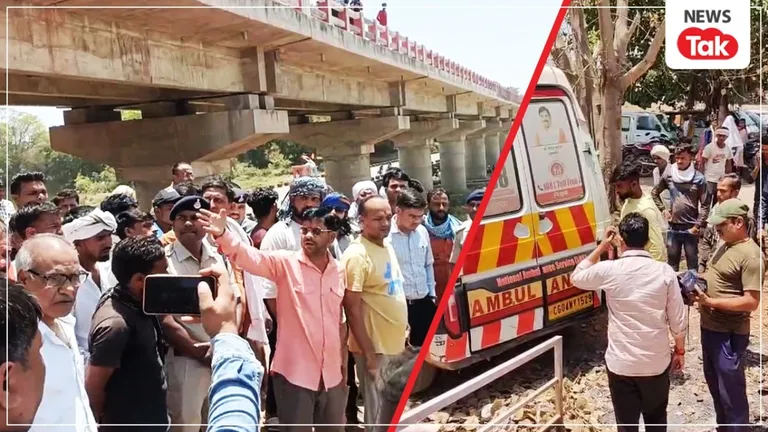दमोह में पुल से गिरी तेज रफ्तार कार, 8 लोगों की दर्दनाक मौत, 5 घायल NewsTak