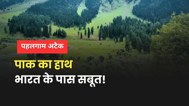 पहलगाम अटैक में पाकिस्तान शामिल..भारत के हाथ लगे ये अहम सबूत! सामने आई बड़ी जानकारी Pakistan Link in Pahalgam Attack