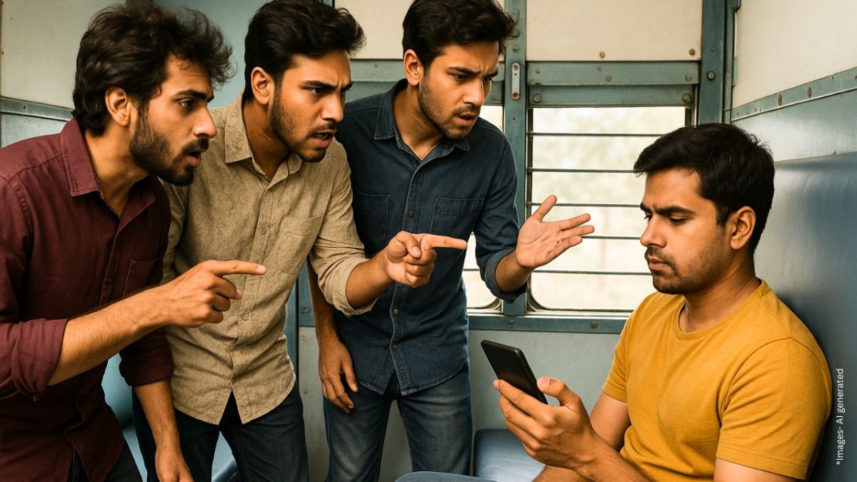 Pahalgam Attack: ट्रेन में पहलगाम हमले का वीडियो देख रहा था युवक...फिर जो हुआ, उसे देख दंग रह जाएंगे! Representative Image (Photo Ai)