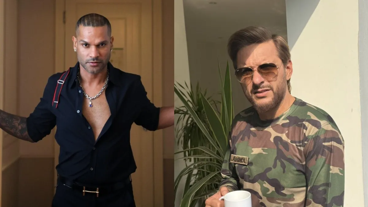 Shikhar Dhawan and Shahid Afridi controversy