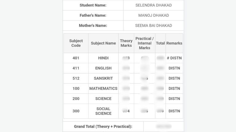 MPBSE Topper Marksheet: गुना के शैलेंद्र धाकड़ ने 10वीं में टॉप कर सबको चौंकाया, यहां देखें उनकी मार्कशीट और नंबर NewsTak
