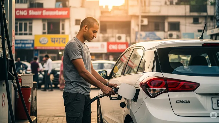 Delhi: 1 जुलाई से दिल्ली में पुराने वाहनों को नहीं मिलेगा फ्यूल, ANPR कैमरे करेंगे निगरानी (सांकेतिक तस्वीर / फोटो AI)
