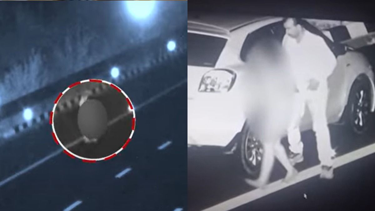 दिल्ली-मुंबई एक्सप्रेसवे पर नेता मनोहर लाल धाकड़ का महिला संग डांस करते हुए वायरल वीडियो