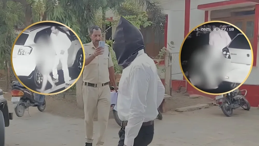 दिल्ली-मुंबई एक्सप्रेसवे पर मनोहर धाकड़ महिला संग वायरल वीडियो मामले में पुलिस ने लिया हिरासत में