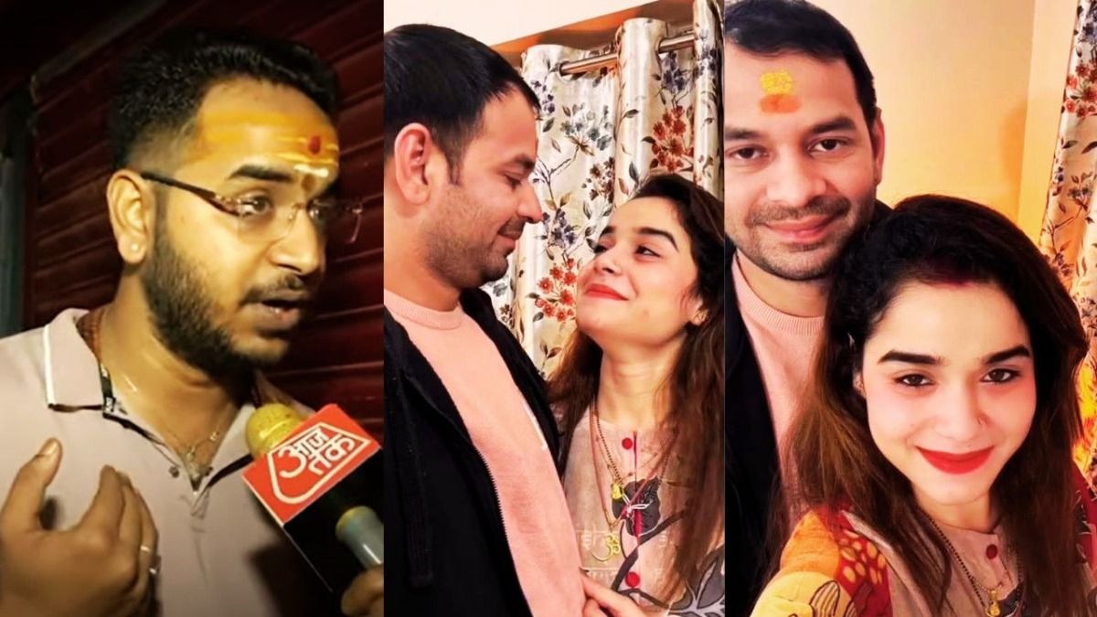 अनुष्का सामने आएगी लेकिन...भाई आकाश यादव ने बता दी तेज प्रताप लव स्टोरी की ये कहानी Tej Pratap Yadav love affair, Anushka Yadav Tej Pratap, Tej Pratap girlfriend, Tej Pratap relationship, Tej Pratap Anushka viral news, RJD leader love story