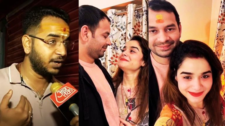 अनुष्का सामने आएगी लेकिन...भाई आकाश यादव ने बता दी तेज प्रताप लव स्टोरी की ये कहानी Tej Pratap Yadav love affair, Anushka Yadav Tej Pratap, Tej Pratap girlfriend, Tej Pratap relationship, Tej Pratap Anushka viral news, RJD leader love story