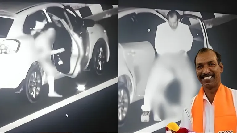 8 लेन हाइवे कांड की महिला को लेकर बड़ा खुलासा, इधर आरोपी मनोहर लाल धाकड़ ने कर दिया नया दावा delhi mumbai expressway viral video, 8 lane highway scandal, Manohar Lal Dhakad viral video, MP teacher controversy, Delhi-Mumbai expressway case