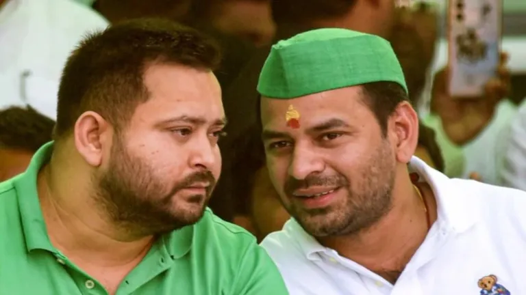 तेज प्रताप यादव ने छोटे भाई तेजस्वी को लेकर किया एक पोस्ट, लिखा- "... हर साजिश को जल्द बेनकाब करूंगा" NewsTak