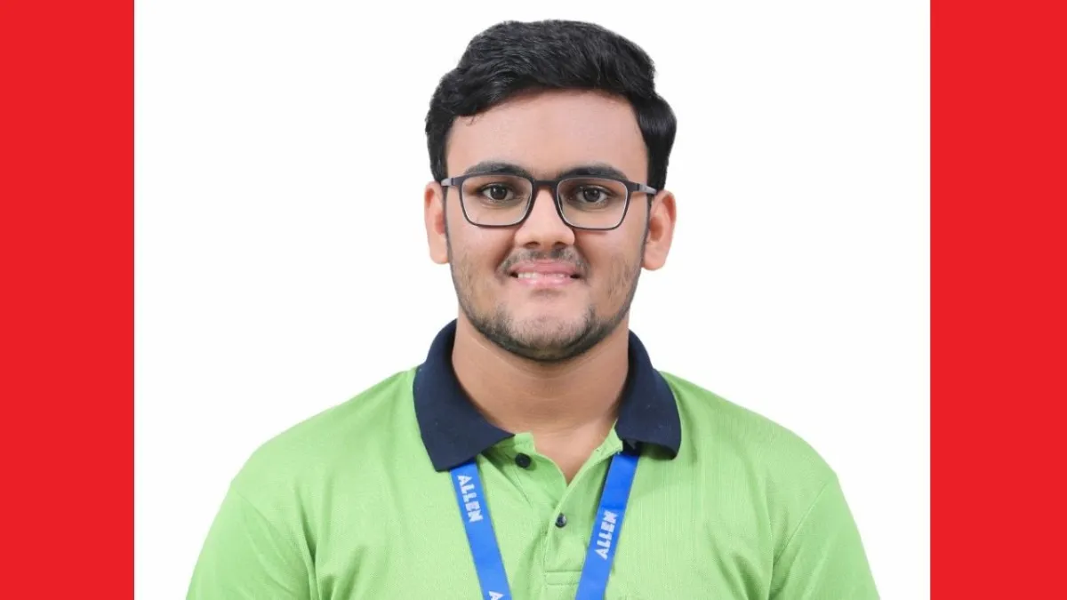 JEE Advanced 2025 में AIR-1 लाने वाले कोटा के रजित गुप्ता की मार्कशीट और सफलता की कहानी