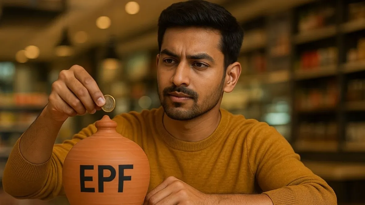 EPF Contribution Calculation, PF से रिटायरमेंट फंड, EPF Retirement Fund 2 Crore, PF कैसे बनाता है बड़ा फंड, EPF Interest Rate 2025, PF kaise kata hai
