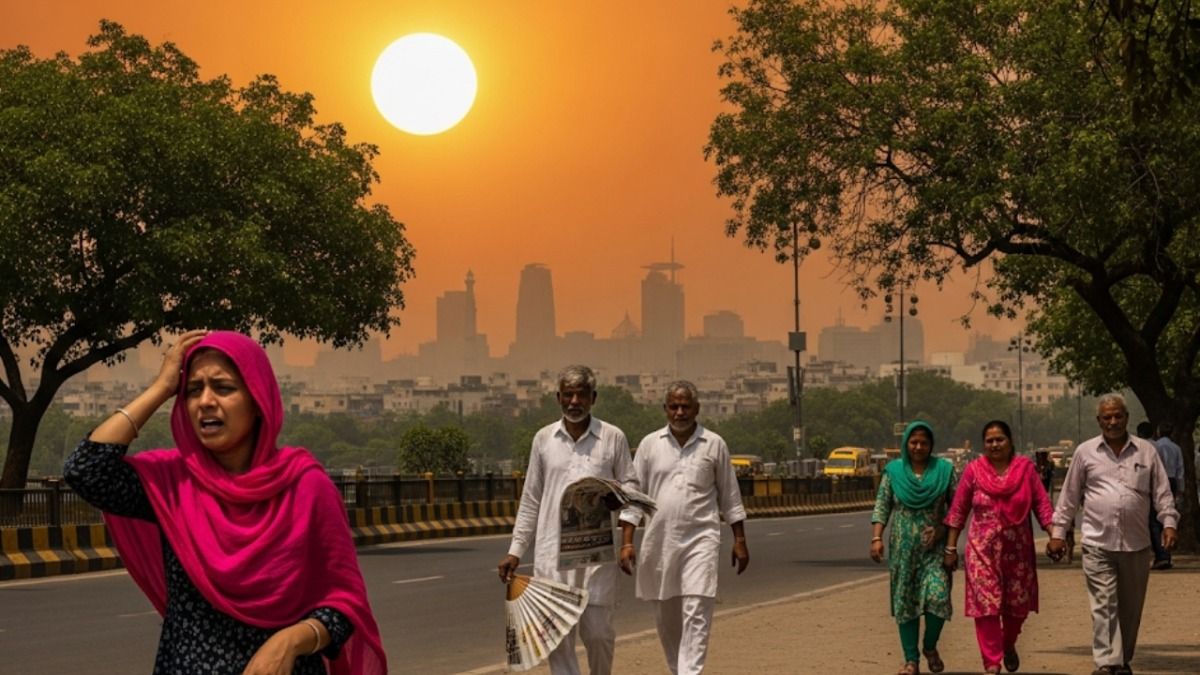 Delhi Weather Alert 2025: राजधानी में पारा 45°C के पार, IMD का रेड अलर्ट जारी, जानें कब मिलेगी राहत
