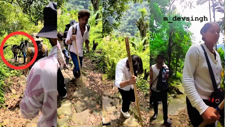 Raja raghuvanshi murder: Youtuber का वीडियो बना सबसे बड़ा सबूत, सोनम और आरोपी ट्रैकिंग रूट पर दिखे Raja Raghuwanshi murder, Sonam murder case, Sohra crime scene, murder video evidence, शिलांग हत्याकांड, राजा रघुवंशी केस, सोनम वीडियो सबूत