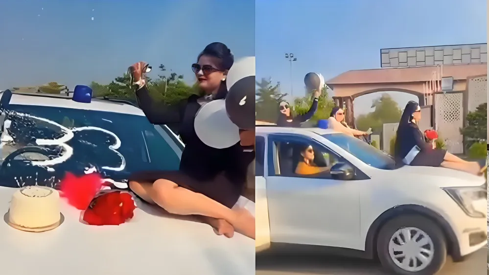 Chhattisgarh DSP Wife Birthday Viral Video: FIR Filed