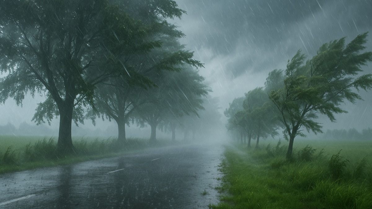  बिहार में मानसून की एंट्री के बाद भारी बारिश और तेज हवाएं