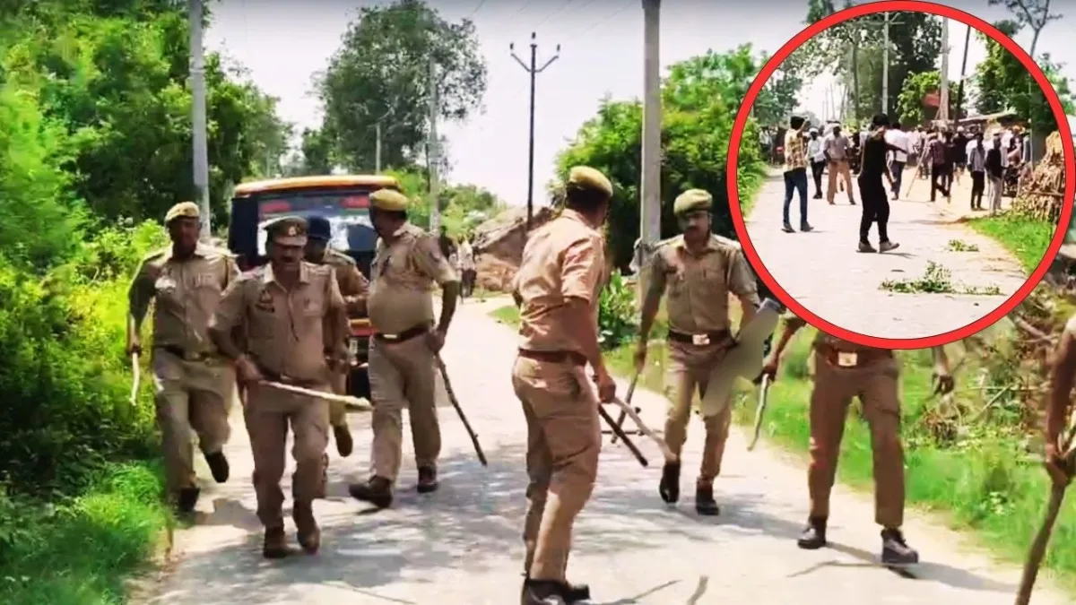 इटावा बवाल आज, Etawah latest news, मणि मुकुट यादव विवाद, Etawah stone pelting, Etawah firing news, गगन यादव समर्थक दंगाई, Ahir regiment Etawah