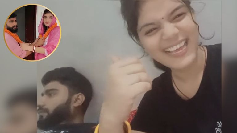 भतीजे संग शादी रचाने वाली चाची आयुषी का एक नया वीडियो आया सामने, लव-स्टोरी में नई कहानी ने ली एंट्री Ayushi Sachin Viral Room Video – Chachi Bhatija Jamui Story