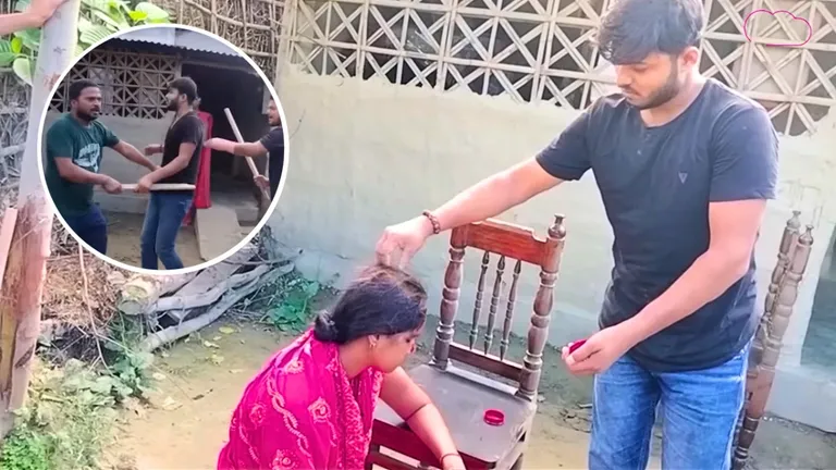 चाचा के कहने पर भतीजे ने चाची के मांग में भरा सिंदूर, वायरल वीडियो देख लोग हुए हैरान Supaul chachi bhatija Affair: